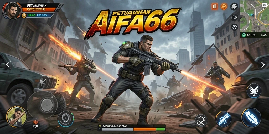 Gameplay epik AIFA66 dengan aksi yang mengguncang.