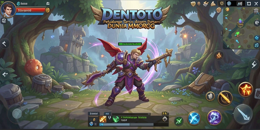 Gameplay DENTOTO yang seru dengan grafik yang menawan.