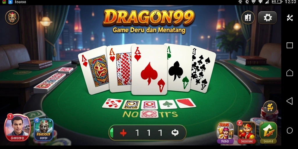 Tampilan menarik dari gameplay seru DRAGON99 dengan pemain yang penuh semangat.