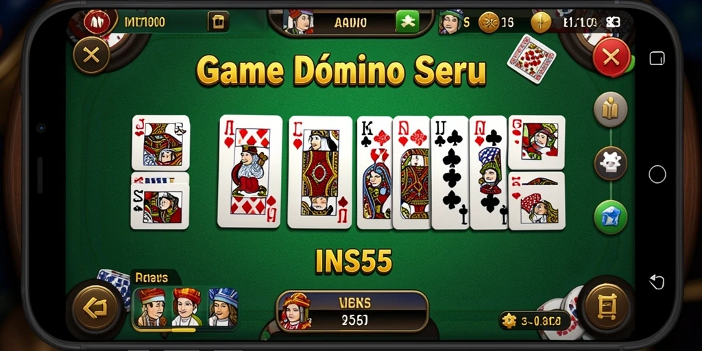 Tampilan gameplay seru dan menarik dari INS55.