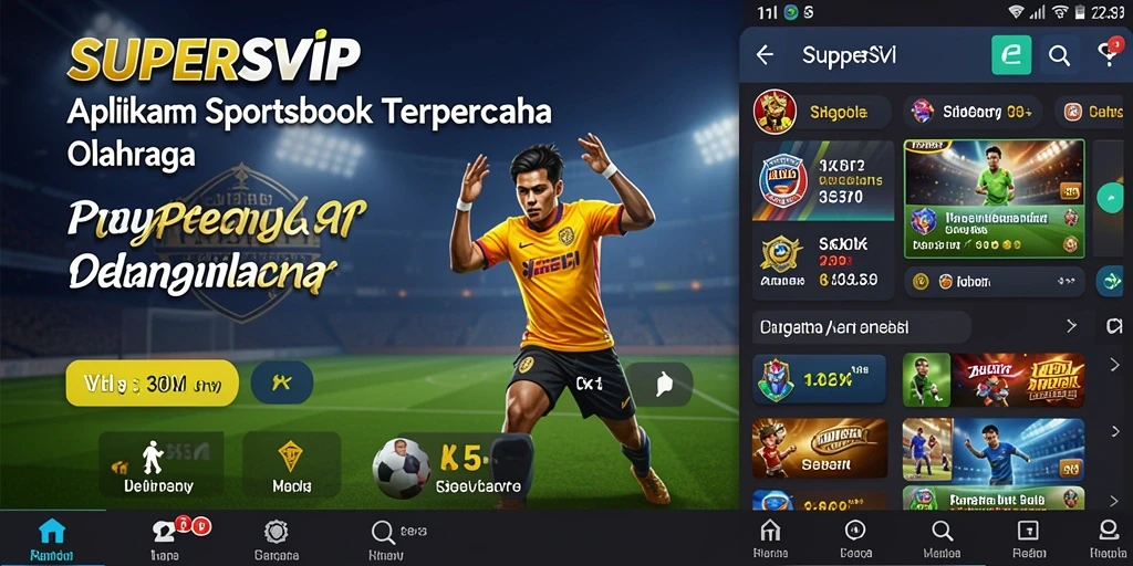 Tampilan menarik dari gameplay SUPERSVIP Sportsbook yang mendebarkan.